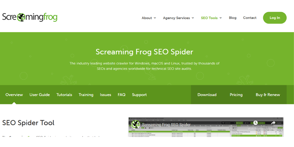 screaming frog